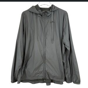 Anatomie Nylon Windbreaker Jacket Women Hood M lightweight